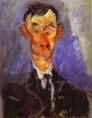 Chaim Soutine - Portrait of Man (Emile Lejeune)Portrait d`homme (Emile Lejeune). c. 1922-23.